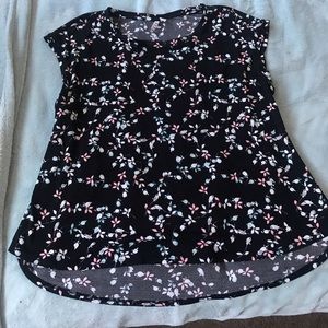 Floral print top